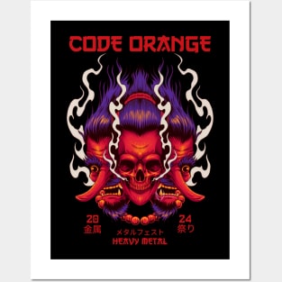 code orange Posters and Art
